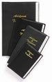 Address Book 75X110Mm S/C Pvc Black C-View Tabs