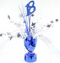 Centrepiece Weights Alpen Number 18 Blue