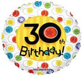 Balloon Alpen Foil Helium 46Cm 30Th Birthday
