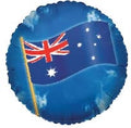 Balloon Alpen Foil Helium 46Cm Australian Flag