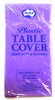 Table Cover Plastic Alpen 137X274Cm Purple