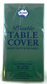 Table Cover Plastic Alpen 137X274Cm Green