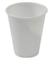 Capri Plastic Cups 200ml 7oz White - Carton of 24 Packs