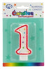 Candles Alpen Numerals No.1