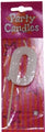 Candles Azrah Numerals No. 0 Asst. Colours