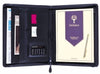 Compendium Debden A4 Zipper Executive Portfolio Black