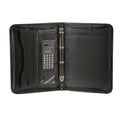 Compendium Spirax A4 Zippered 4 Ringbinder Black