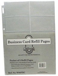 Refill Colby W80 200Cap A4 Card Pockets