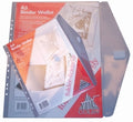 Binder Wallet Colby A3 146A3 Folder Friendly Clear