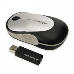 Mouse Kensington Ci10 Fit Wireless Notebook Laser Silver/Blk