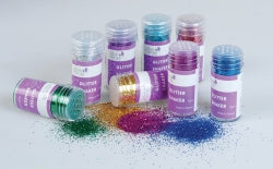 Glitter Shaker Jasart 9Gm Vial Silver