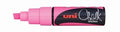 Marker Chalk Uni 8Mm Chisel Tip Assorted Bx12