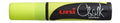 Marker Chalk Uni 15Mm Broad Chisel Tip Yellow