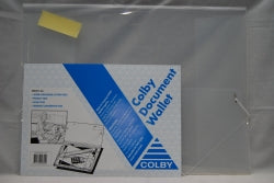 Doc Wallet A3 Colby 335A W/Elastic Clear