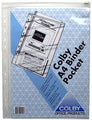 Binder Pocket Colby A4 145A With Top Zip Clear