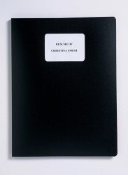 Resume File Marbig A4 10 Poc Black