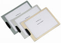 Foldermate #552 A4 Swing Arm Folder L/S W/Border Artic White