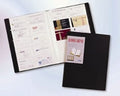 Business Card File B/Tone 120X190 Black 144 Cards