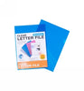 Letter File B/Tone A4 Trans Blue Pk10