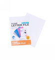 Letter File B/Tone A4 Trans Clear Pk10