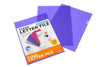 Letter File B/Tone A4 Trans Purple Pk10