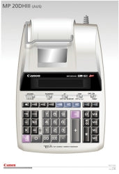 Calculator Canon Mp20Dh I I I  12 Dgt H/Duty 2 Col Print