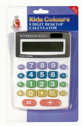 Calculator Sovereign 8 Dgt Kids Cols