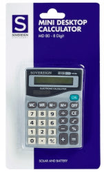 Calculator Sovereign 8 Digit Md80 Mini Desk