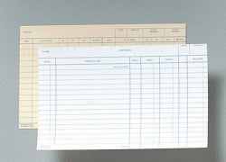 System Cards Zions 46Rw 6X4 White Deb/Cred/Bal Pk100