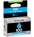 Ink Jet Cart Lexmark 100C 14N0900Aan  Cyan