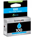 Ink Jet Cart Lexmark 100C 14N0900Aan  Cyan