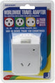 Travel Adaptor Outbound Tourist+2 Usb Charging Outlets Universal