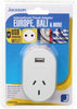 Travel Adaptor Outbound Tourist+Usb Suits Bali, Europe & More