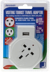 Travel Adaptor Inbound Visitor+Usb Suits From Usa,Hk,Jap,Eu & More