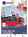 Party Bag Kit Avery Printable L7259 20/Pk 48X137Mm