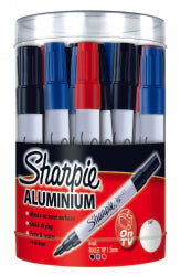 Marker Sharpie Aluminium Bullet Asstd Canister 26