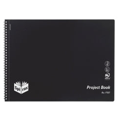 Project Book Spirax P581 Pp 252X360Mm 40Pg Black