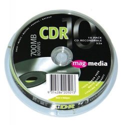 Cd-R Magmedia 80Min 16 X 700Mb Silo Pk25