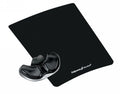 Mouse Pad Fellowes Gliding Palm Support Gel Clear Black