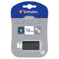 Computer USB Drive Store 'N' Go Pinstripe 16Gb Black