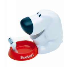 Tape Dispenser Scotch C31 Dog White With Magic Tape