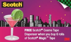 Tape Dispenser Cosmo & Magic Tape Deal