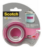 Tape Decorative Scotch Expressions 19Mm X 7.6M On A Dispenser Pink