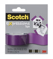 Tape Decorative Scotch Expressions 19Mm X 7.62M  Purple