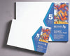 Painting Board Reeves Watercolour Painting 9X6 Pk 5