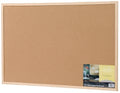 Quartet Cork Board Pine Frame 900X600mm