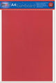 Foamboard Jasart Sturdy Board A4 5Mm Red Pk2