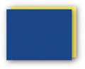 Foam Board Geographics 50X75Cm  Blue/Yellow