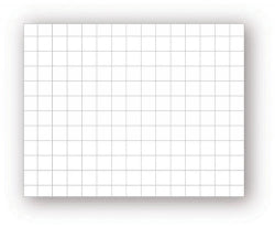 Foam Board Geographics 50X75Cm Grid