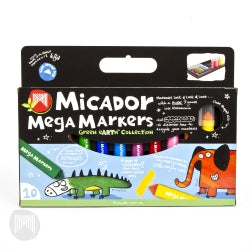 Marker Micador Fibracolour Mega Pk10